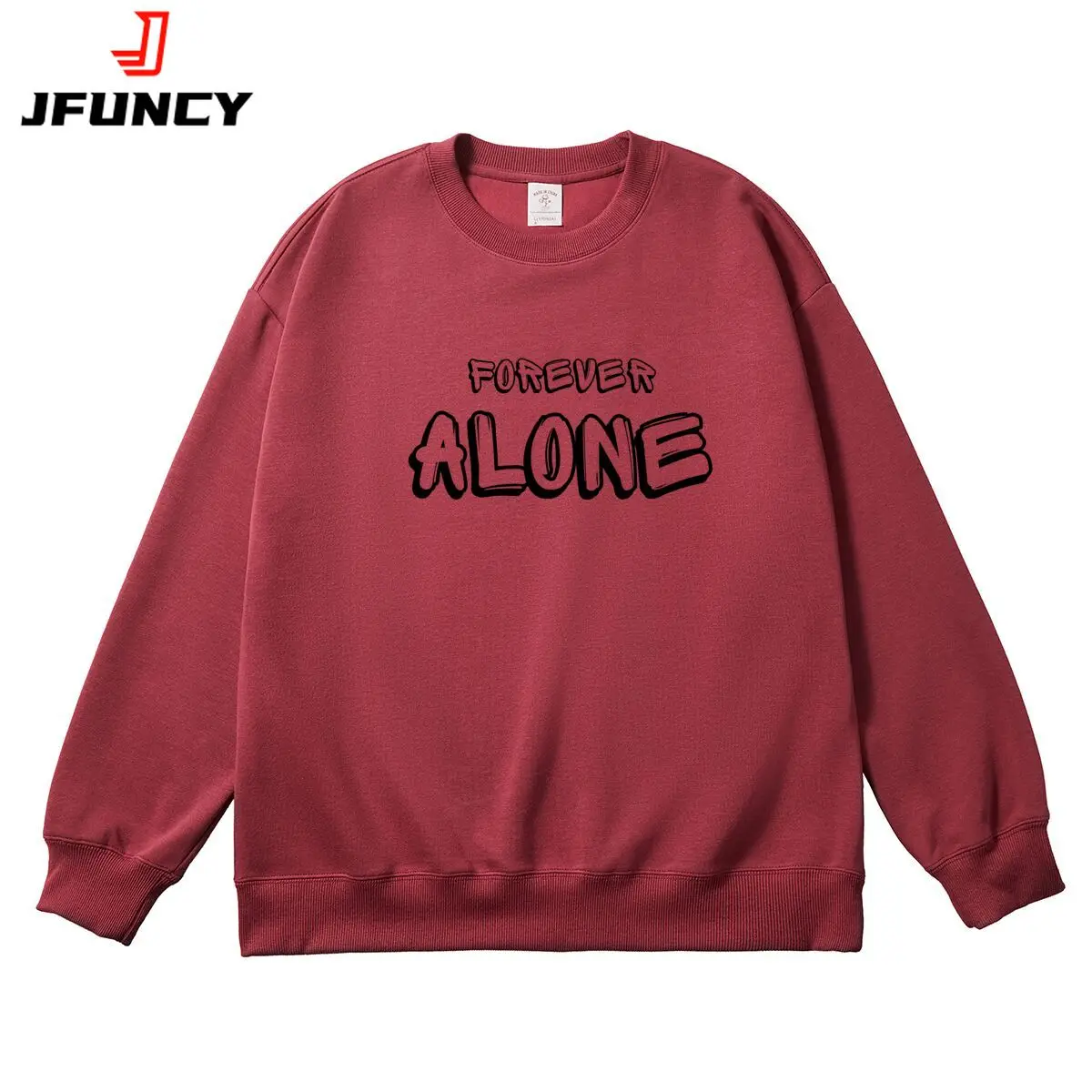 

Oversized Women's Pullover New Graphic Woman Autumn Tops Female Sweatshirt Round Neck Long Sleeve Thick Clothes