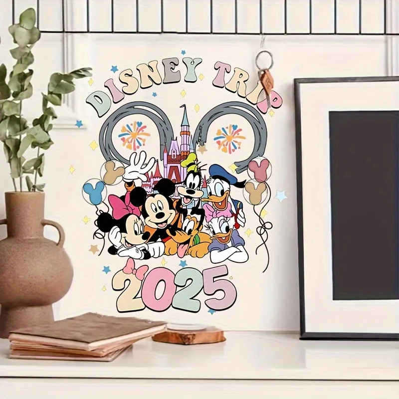 1 ملصق حائط ديزني - تصميم ميكي ماوس، ميني ماوس، جوفي وبلوتو للمغامرة، مثالي لتزيين المنزل أو المطبخ أو الحفلات #4