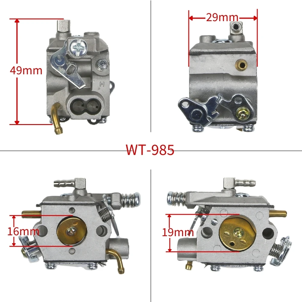 بالمنشار المكربن ل Walbro WT-985 صدى CS-310 CS-370 CS-400 CS-370 CS-400F A021001920 CS3800 CS4200 909-157
