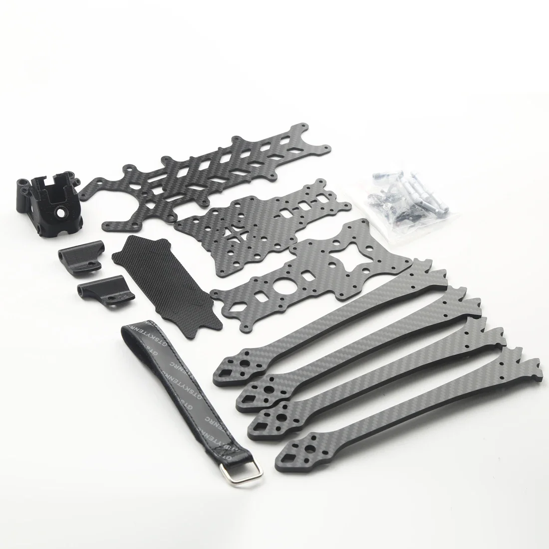 Giftige Bienen 7/8 Zoll 295 mm 375 mm FPV Freestyle Rahmen Kit Radstand 295 mm 375 mm mit Druckteilen für Langstrecken-Drohnen