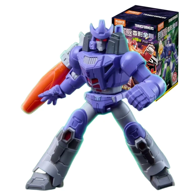 BLOKEES Transformers Building Blocks Galaxy Version 10 Toy Rodimus Prime Warpath Galvatron Assembly Model Ornament Gift image 3