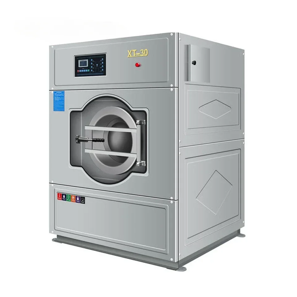 Heavy Duty Commercial Washing Equipment 30kg Laundry Commercial Washing Machine Price for Hotel