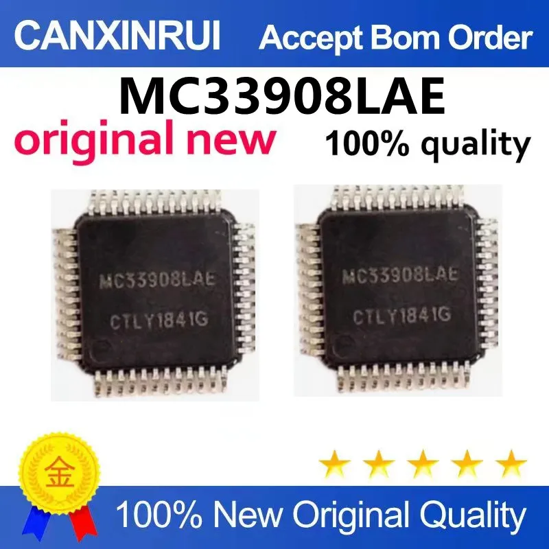 (5-100piezas)MC33908LAE; New Automotive Computer Board Fragile Power Chip In Stock