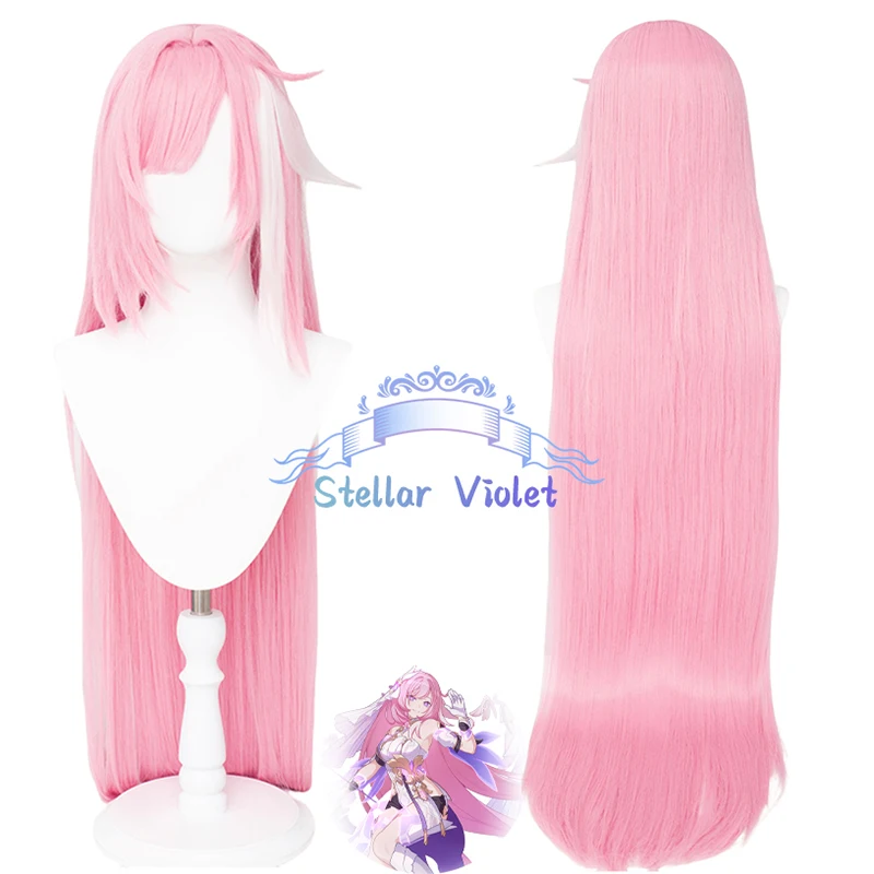 

Elysia Wig Game Honkai Impact 3 Cosplay Wig Synthetic Hair Long 120CM Pink Elysia Cosplay Wigs Heat Resistant Party Free Wig Cap