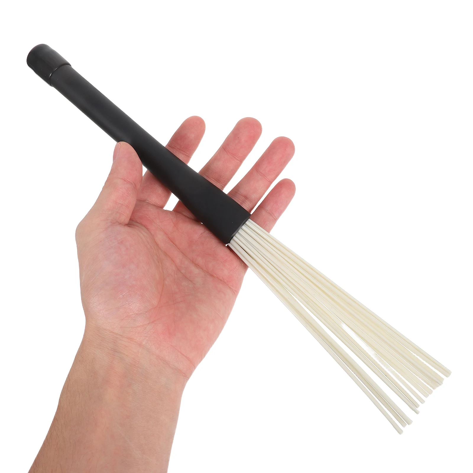 

2 pcs Jazz Drum Brushes Retractable Plastic Drumsticks Soft Handle For Beginners Durable Music Accessories Instrument Parts