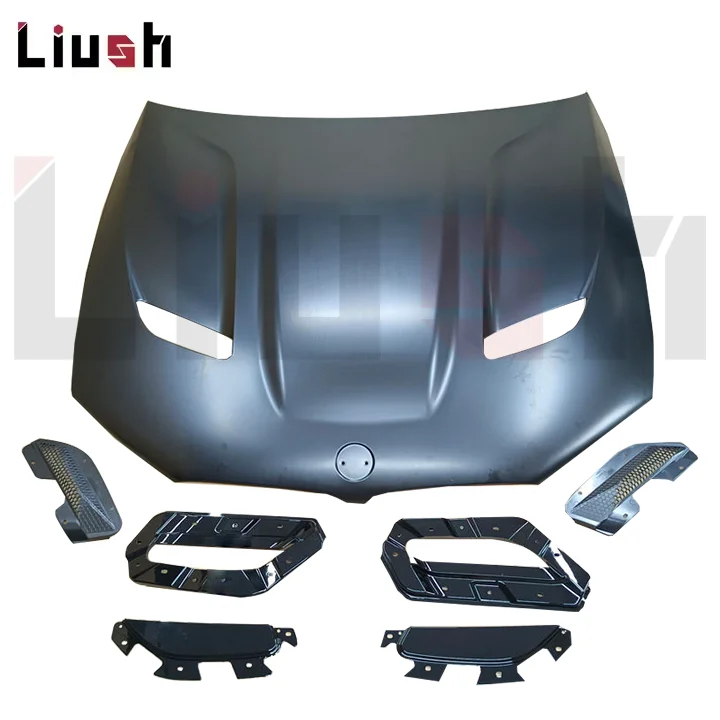 

G30 G38 F90 M5 Aluminum Engine Hood for BMW 5 Series G30and F90 M5 Engine Hood Car Front Bumper Rear Bumper Upgraded Kit