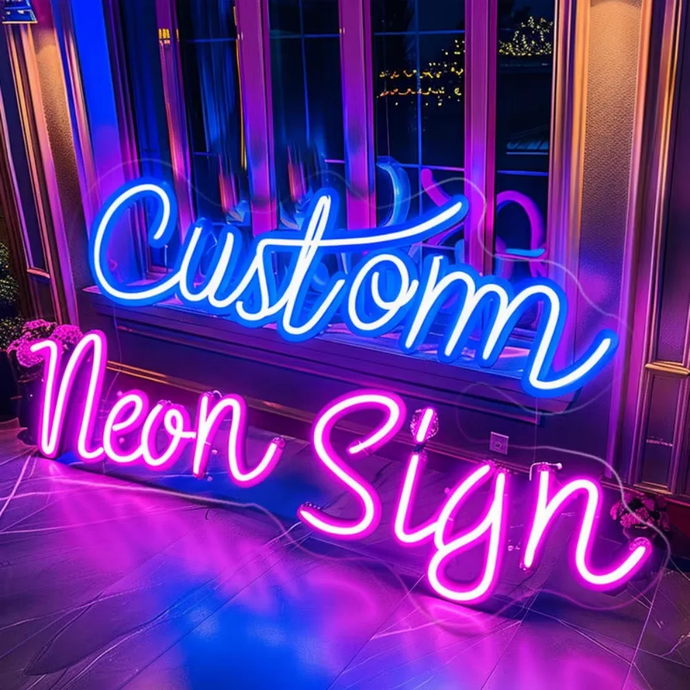 Dropshipping Free Design Custom Led Neon Light Neon Sign Custom Led Neon Light Logo Sign for Bedroom Birthday Party Home