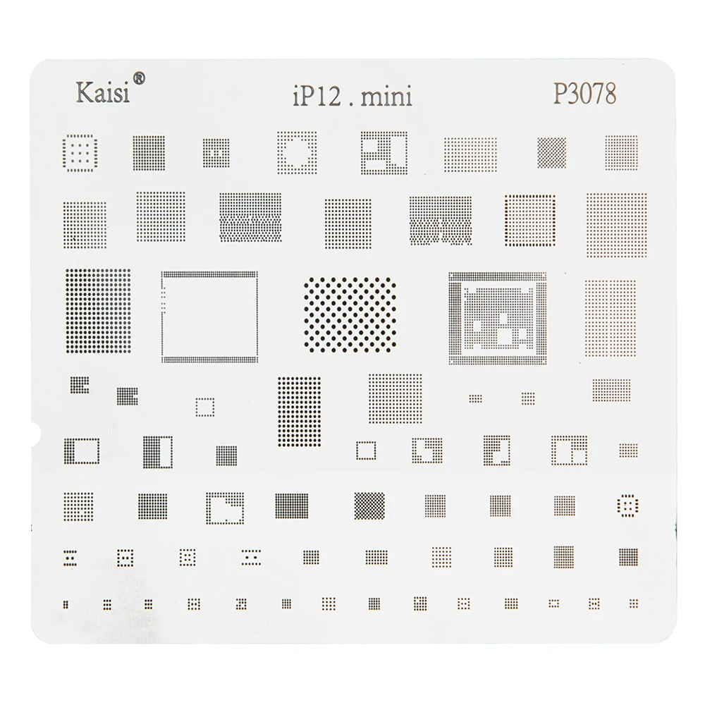 BGA Reballing Stencil Kits Full Set IC Chip For iPhone 14pro max 14 plus 13 13pro 12 pro XS MAX XR 8p 7 6s 6 iPad High Quality