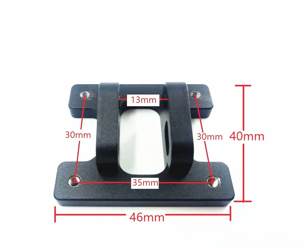 Pièces de fixation de flèche pliante UAV, Protection des plantes, flèche pliante en alliage d'aluminium, fixation de flèche pliante de 20mm