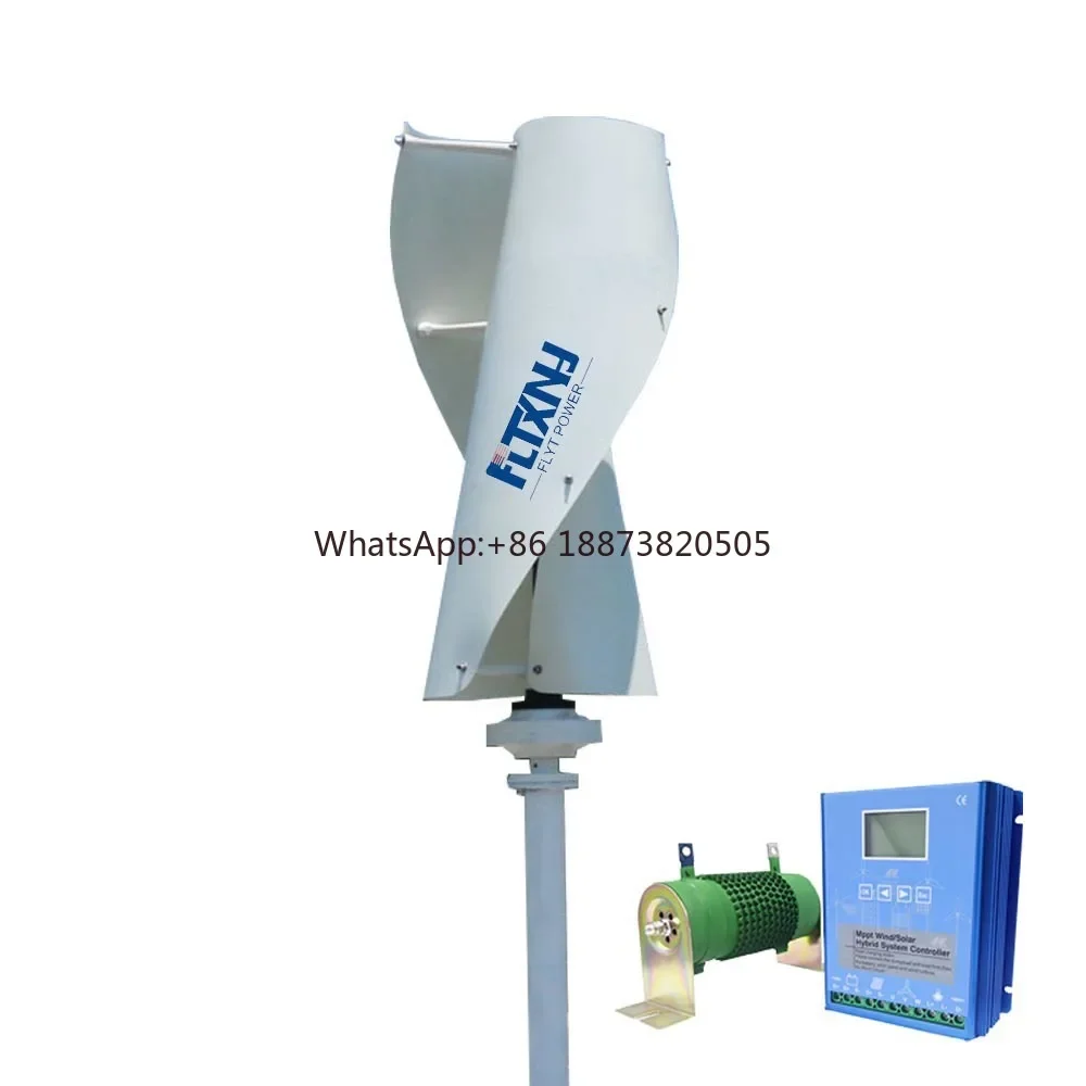 Flyt Factory Direct Noise Free Wind Generator For Sale 400w 600w 1000w 2000w 3000w  2kw wind turbine