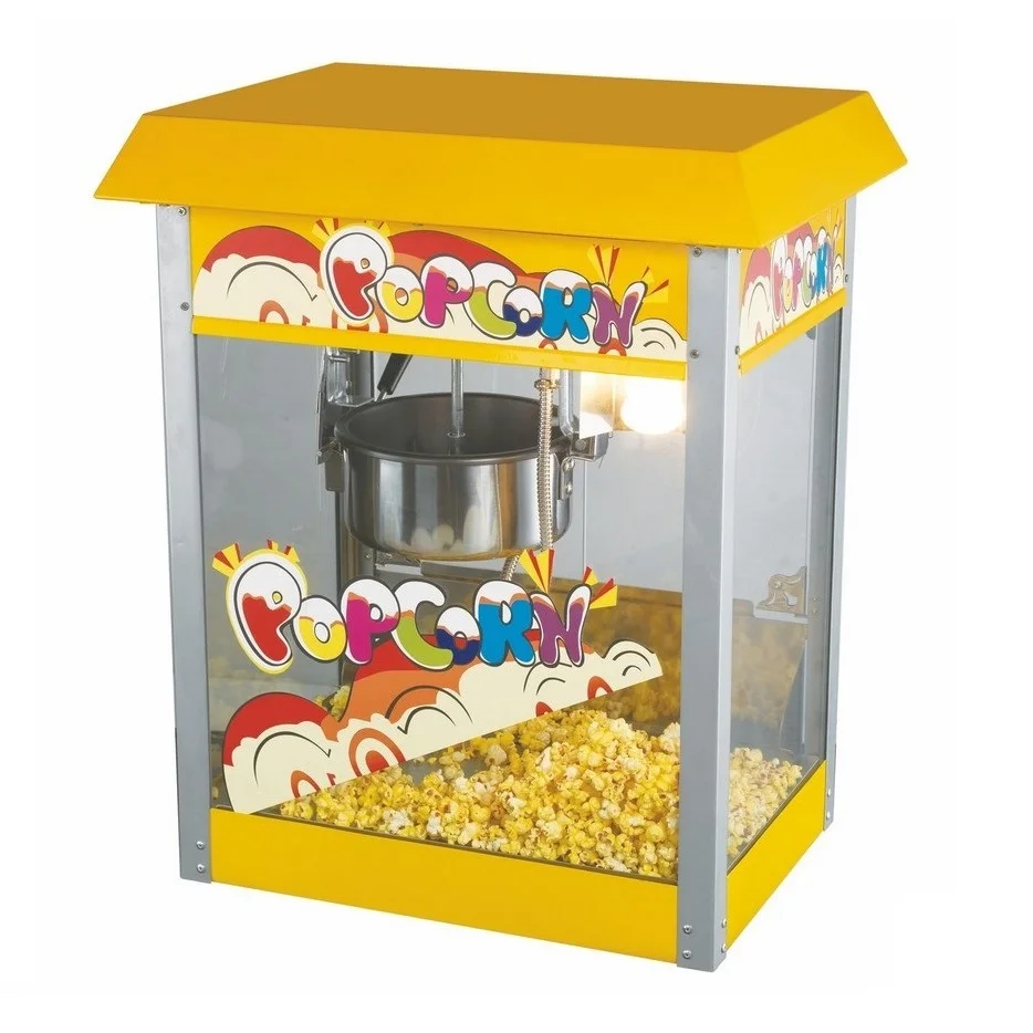 

China Stainless Steel Commercial Caramel Kettle Corn Popcorn Machine For Sale