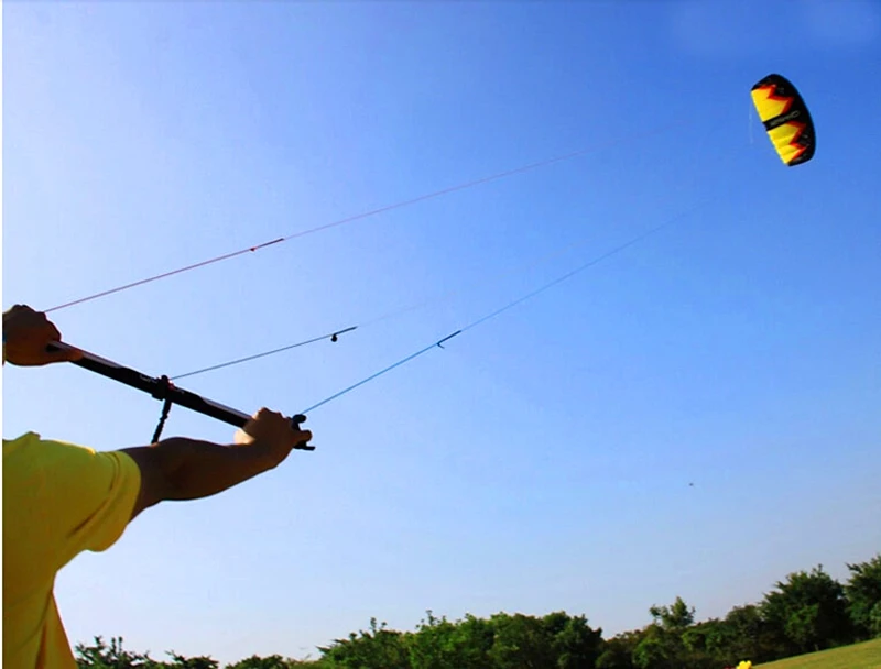 Envío Gratis, barra de control de pipa eléctrica, accesorios para pipa acrobática de tres líneas, kitesurf de tres líneas, pipa profesional de papalote volando