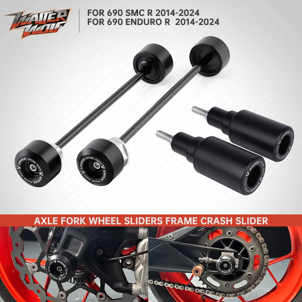 

Слайдер вилки оси для мотокросса для 690 SMC R 690 Enduro R SMCR SMC-R 2014-2024, слайдер рамы, катушки маятника, слайдер ступицы