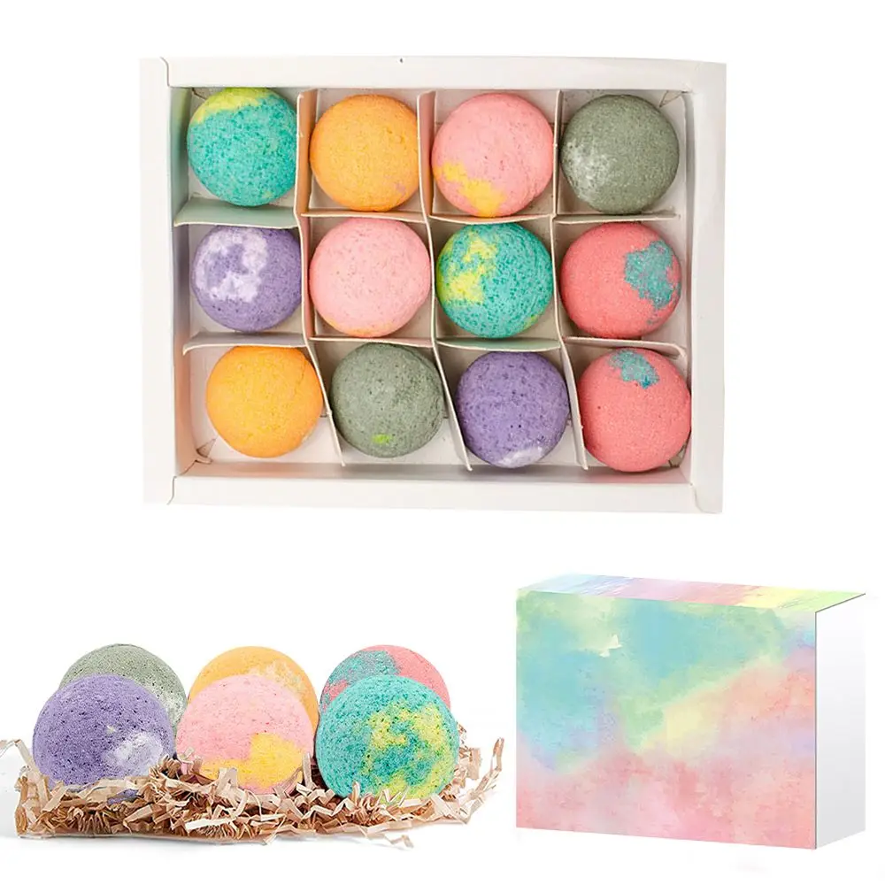 Bathing Bath Ball Natural Bubble Bath Rich Essential Oils Foot Spa Bomb Foot Soaking Pill Salt Shower Ball Bath Pill Set