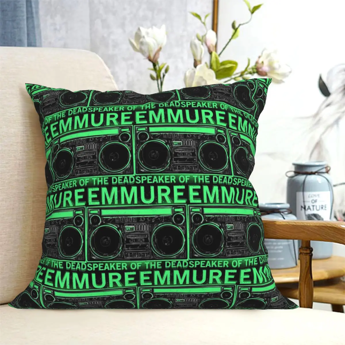 Emmure Speaker Of The Dead Square Pillowcase Cushion Cover Pillow Case Throw Pillow Cover for Home Bedroom Car