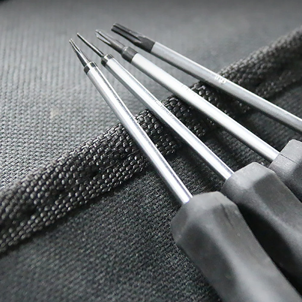 

Portable 18 in 1 Precision Screwdriver Set for Electronics Repair with Soft Handle and Thickened Nylon Storage Bag