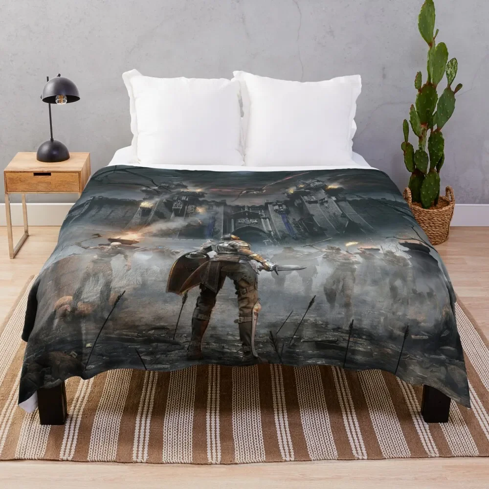 

Demons Souls Art Throw Blanket Warm Cozy Throw Blanket for Living Room Couch
