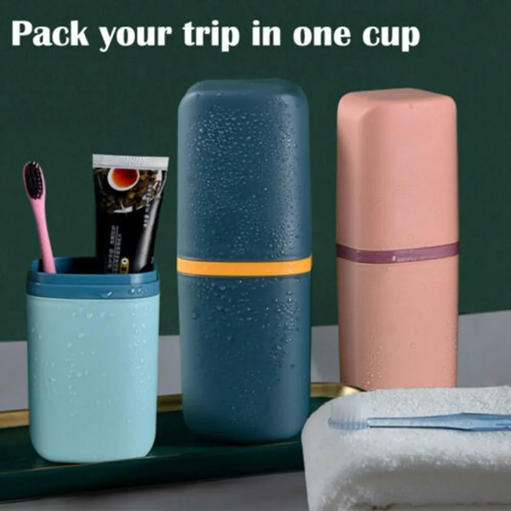 Portable Toothbrush Holder Box Outdoor Travel Camping Toothbrush Storage Organizer Case Bathroom Accessories Toothpaste Box