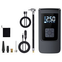 7.4/12V Digital Air Pump 150PSI Car Tire Inflator LED Light Portable Tyre Inflator 6000mAh Electric Inflator Pump for Motorcycle