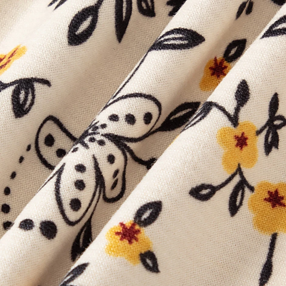 2-teiliges Kinder-Set, Jungen/Mädchen, gleicher Stil, Herbst/Winter, warm, schweißabsorbierend, bedruckt, mehrfarbig, modische Pyjamas – Detail 31