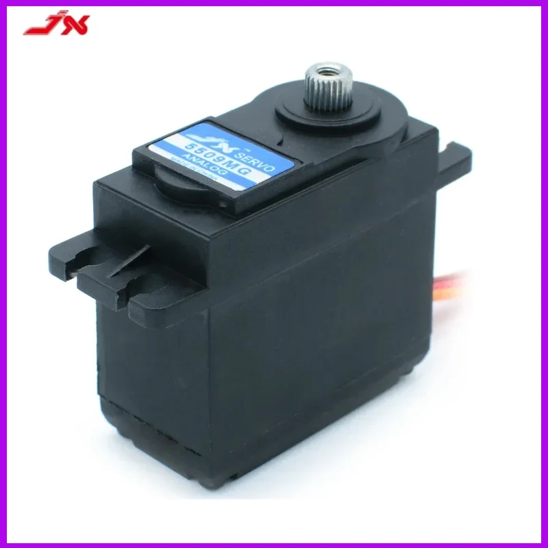 

JX Servo PS-5509MG 9 кг Metal Gear стандартный аналоговый сервопривод с высоким крутящим моментом, детали для радиоуправляемых автомобилей, лодок, дронов