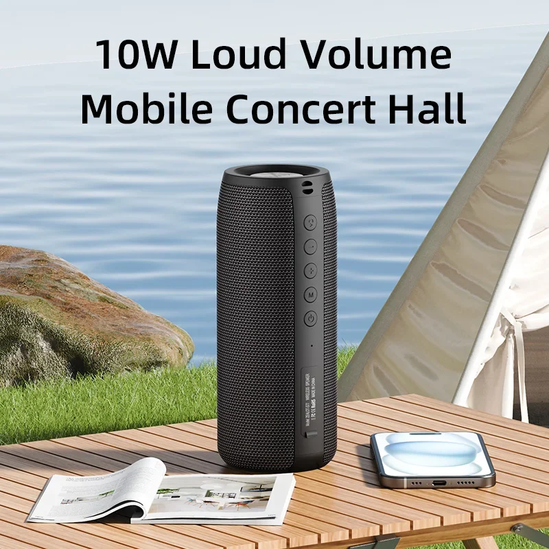 ZEALOT-S51 Bluetooth Speaker Bass Powerful Wireless Subwoofer Waterproof Sound Box Supports TF TWS USB Flash Drive