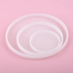 DIY Ronde Vierkante Rechthoek Coaster Basis Siliconen Mal Hars Mallen Handgemaakte Epoxyhars UV Mold Gereedschap Ambachtelijke Woondecoratie
