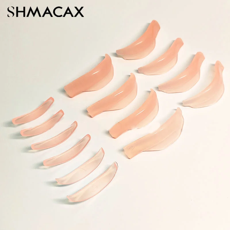 7 paia di ciglia in Silicone Perm Pad Lifting Lashes Rods riciclaggio 3D accessori per piegaciglia applicatore strumenti per il trucco del salone