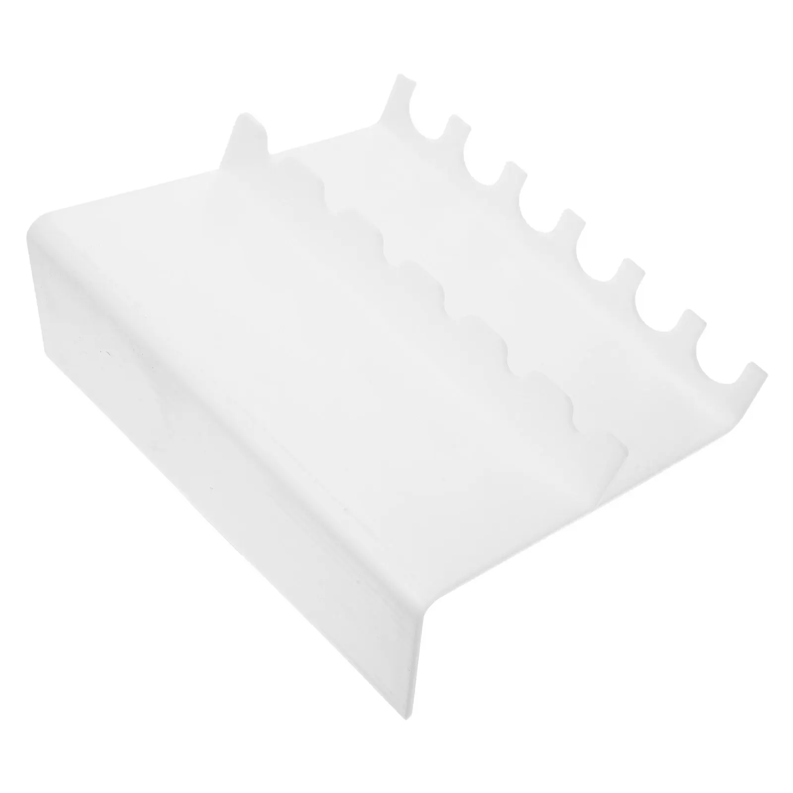 Laboratory Plastic Pipette Rack Z Shaped Holder Stand Multiple Pipette Storage Organizer Rack Test Tube Experimental Storage view 6