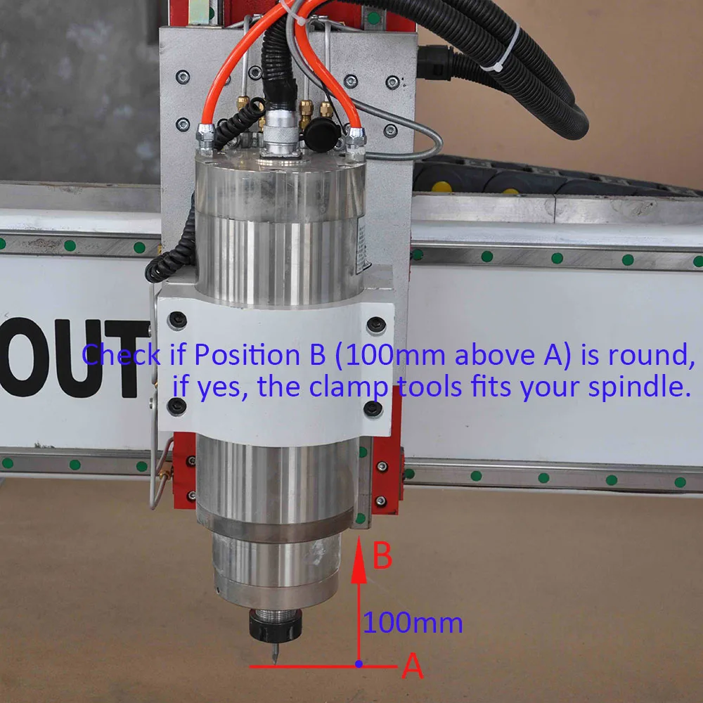 65mm 80mm 85m braket fixture set Cnc auto pressure plate with hole Floating Head for process aluminum plate and cnc wood machine