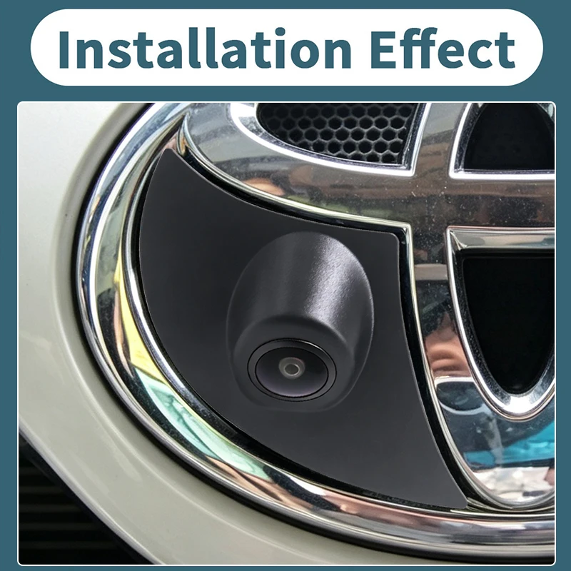 CVBS AHD Car Front View Camera Waterproof For Toyota Land Cruiser 2012 For Toyota Rav4 2011 2012 Vehicle Front Logo Camera