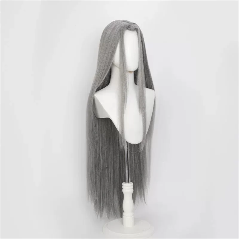 FF7 Final Fantasy Sephiroth Cosplay Kostum Pesta Rambut Anime Wig Wig
