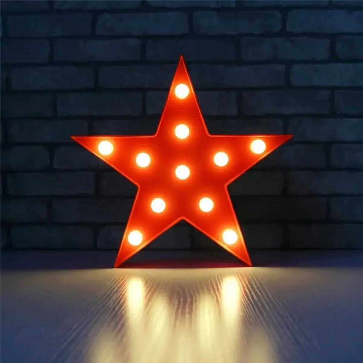 1pc Portable Neon Light - Vibrant LED Pentagram for Girls Bedrooms, Wall Decor & Festive Events - Creates Magical Ambiance