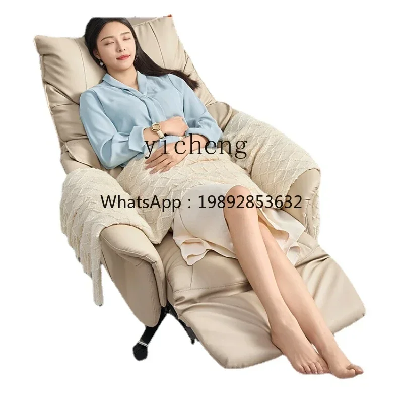 

9Leather Electric Executive Chair Long Sitting Comfortable Office Chair Home Executive Chair