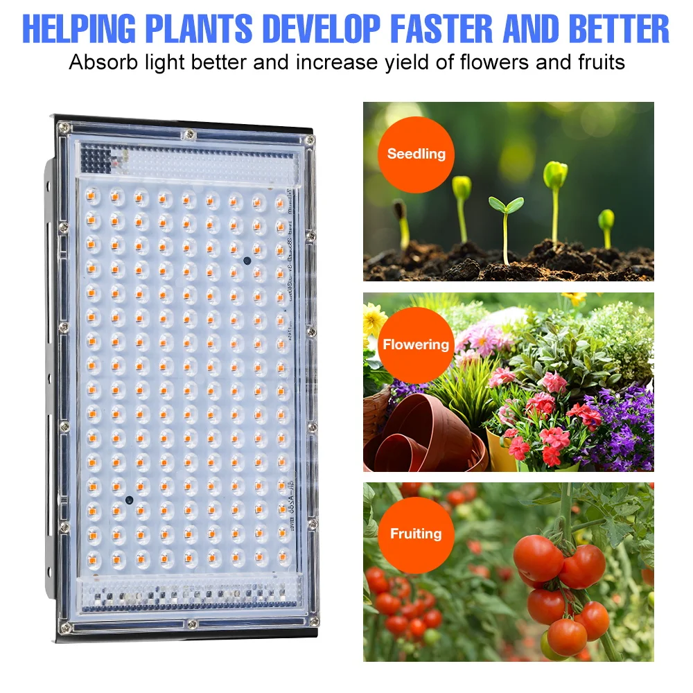 USB LED Full Spectrum Grow Light DC5V Plants Flower Seedling Indoor Hydroponic Greenhouse Vegetables Cultivation Lamp Waterproof
