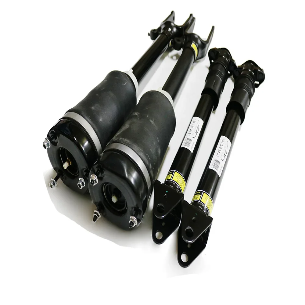 4pcs Front+Rear Air Strut Shock Absorber For Mercedes GL320 GL350 GL420 GL450 GL500 ML280 X164 W164 W/O ADS OEM 1643206113