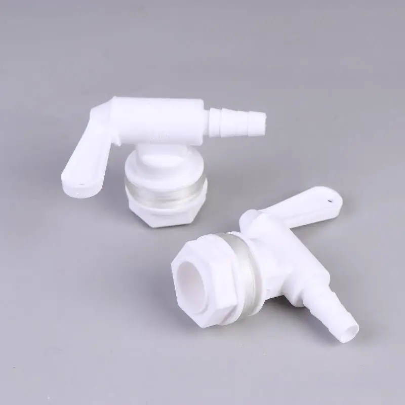 ~1/2/4Pcs Fermenter Tap Faucet White Plastic Spigot Bucket Bottling Spigot Replacement Homebrew Beer Making Bar Tool