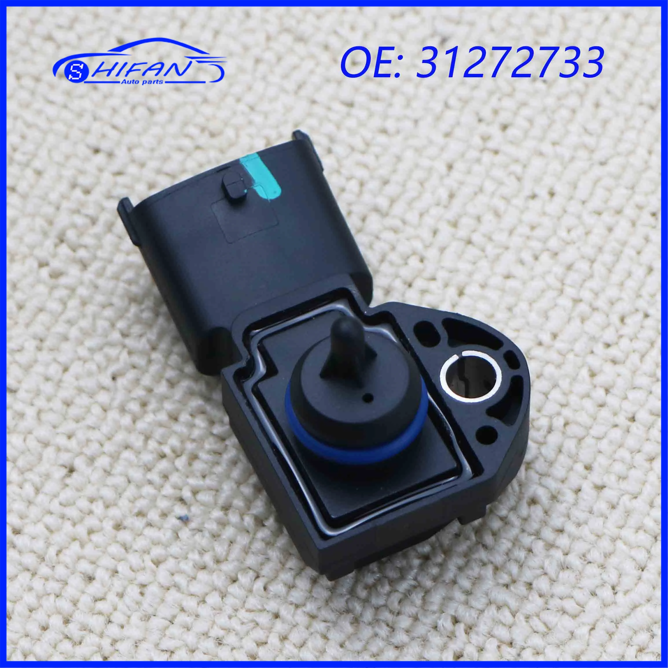 31272733 Auto Fuel Pressure Sensor  Fit for Volvo S40 V50 I 2.4i 2004 2005 2006-2010 Replaces  0261230236