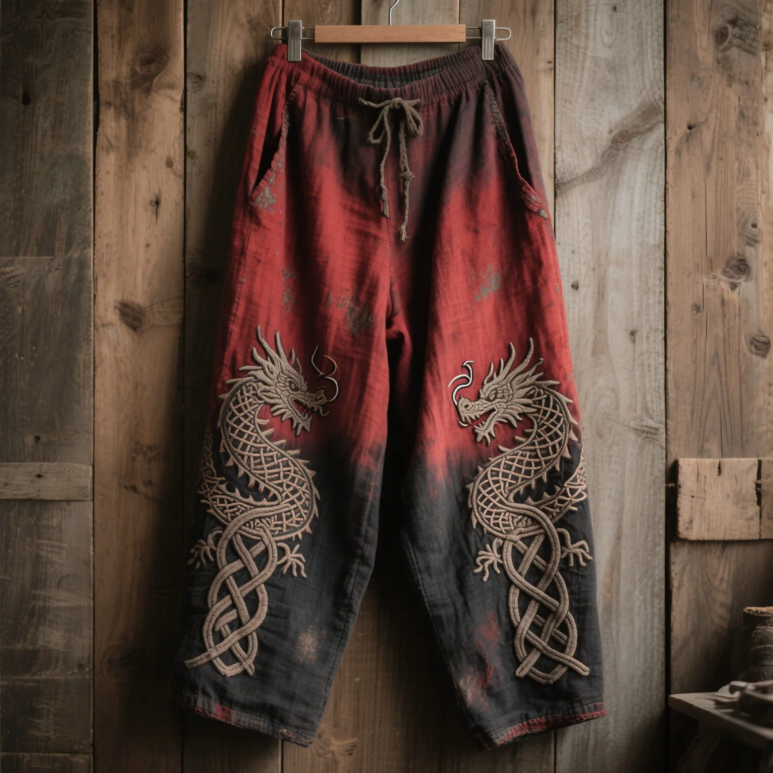 

Мужские осенние повседневные брюки с 3D принтом викингов в стиле ретро, прямые брюки на шнурке, летние пляжные брюки S-5XL