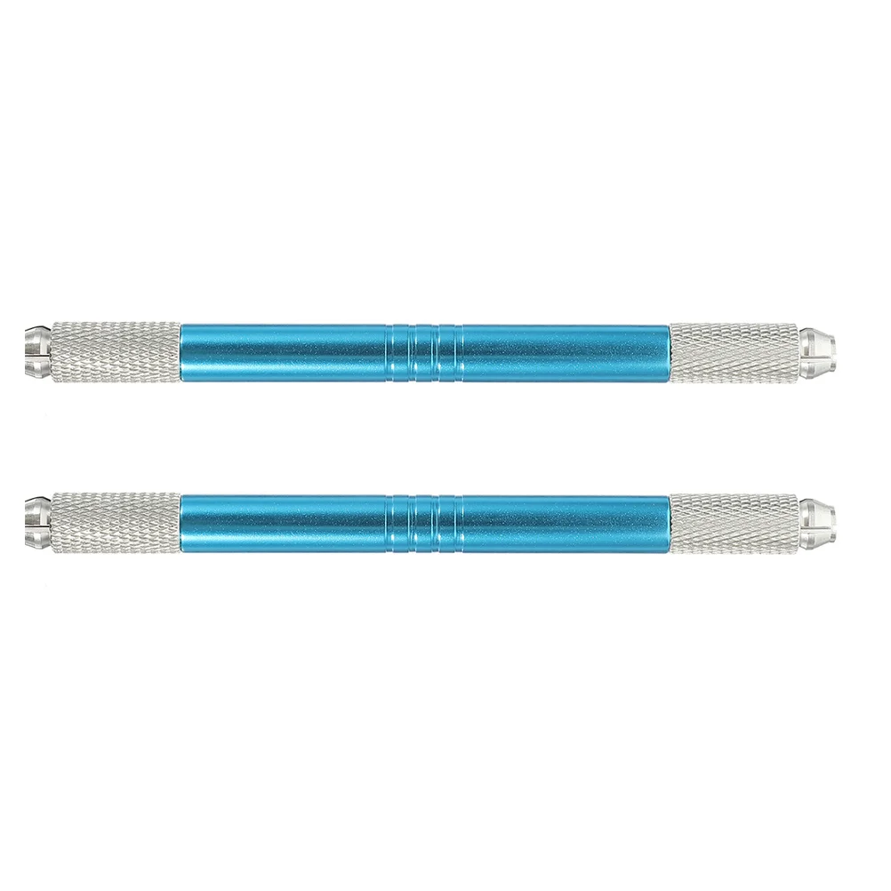 

2Pcs Eyebrow Microblading Pen Manual Fogging Tool Ergonomic Design for Easy Handling Ideal Dense Natural-Looking Brows At Home