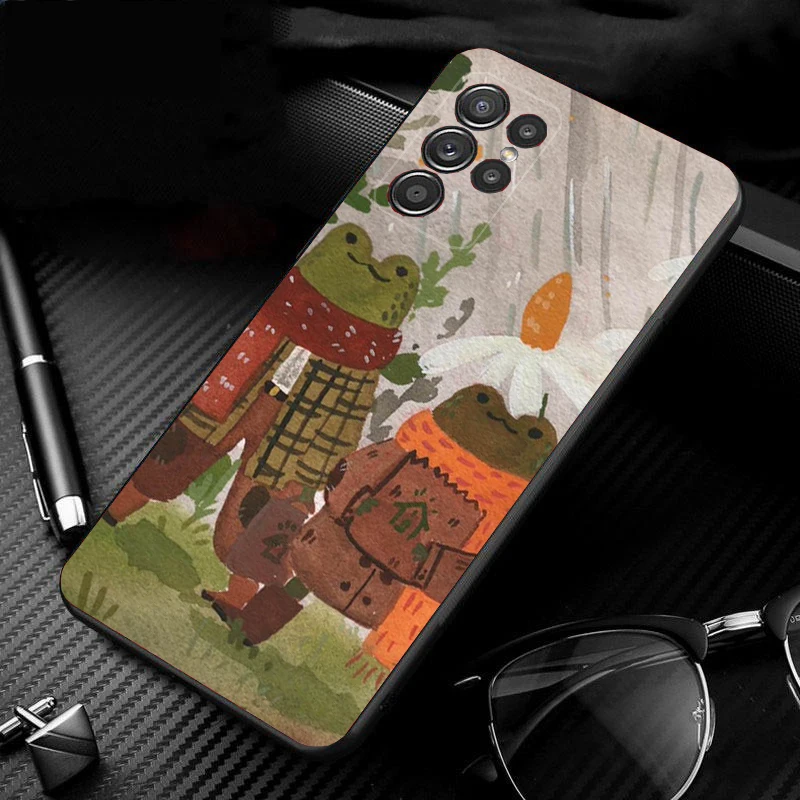

Phone Case For Samsung Galaxy S25 S24 S23 S22 S21 Ultra S24 S23 S22 S21 S25 Plus S24 S20 FE Frog