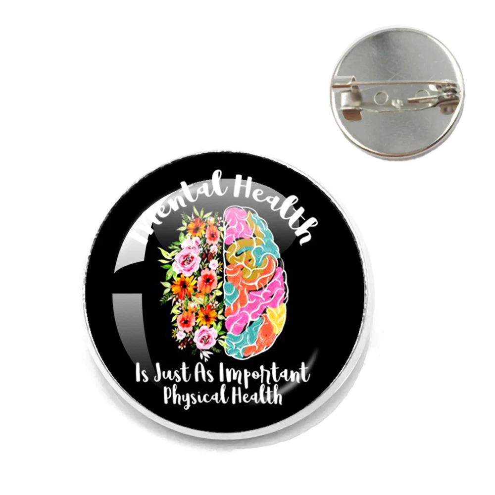 Be Kind To Your Beaumont Holder Broches of Mental Health Matters, Sard Psychiatry Therapist Gift, Lover Danemark ge Gifts, Metal