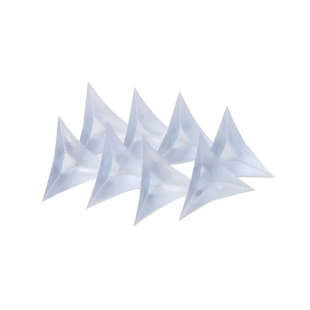 200 Pcs 200 Pcs Clear Dust Corners Brackets Triangles Dustproof Corner Protector Easy Clean Soft Protective Edge Guard