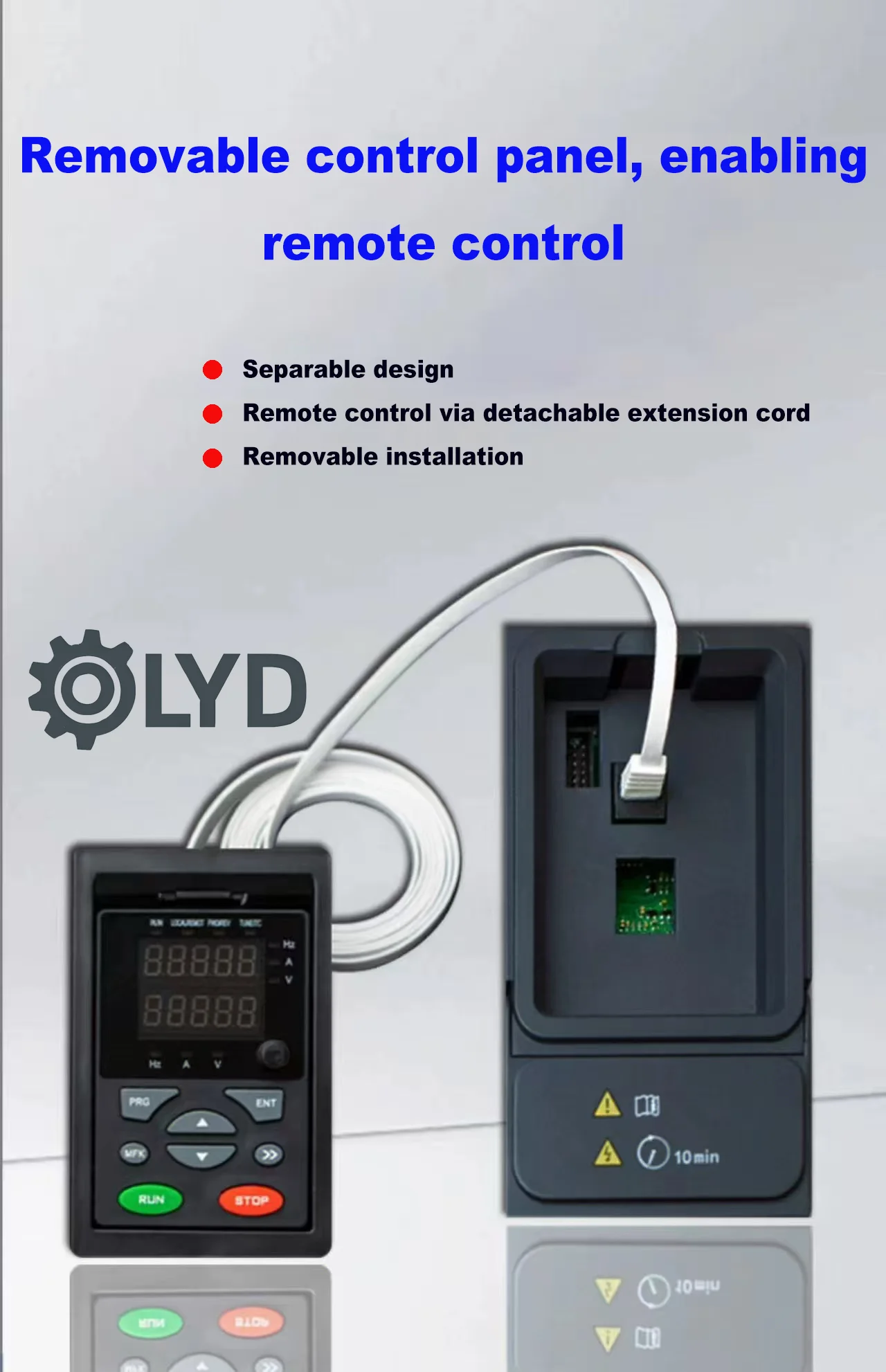 260 Series AC Drive VFD Vector Control Three Phase 0 75KW 1 5KW 2 2KW 380V view 3