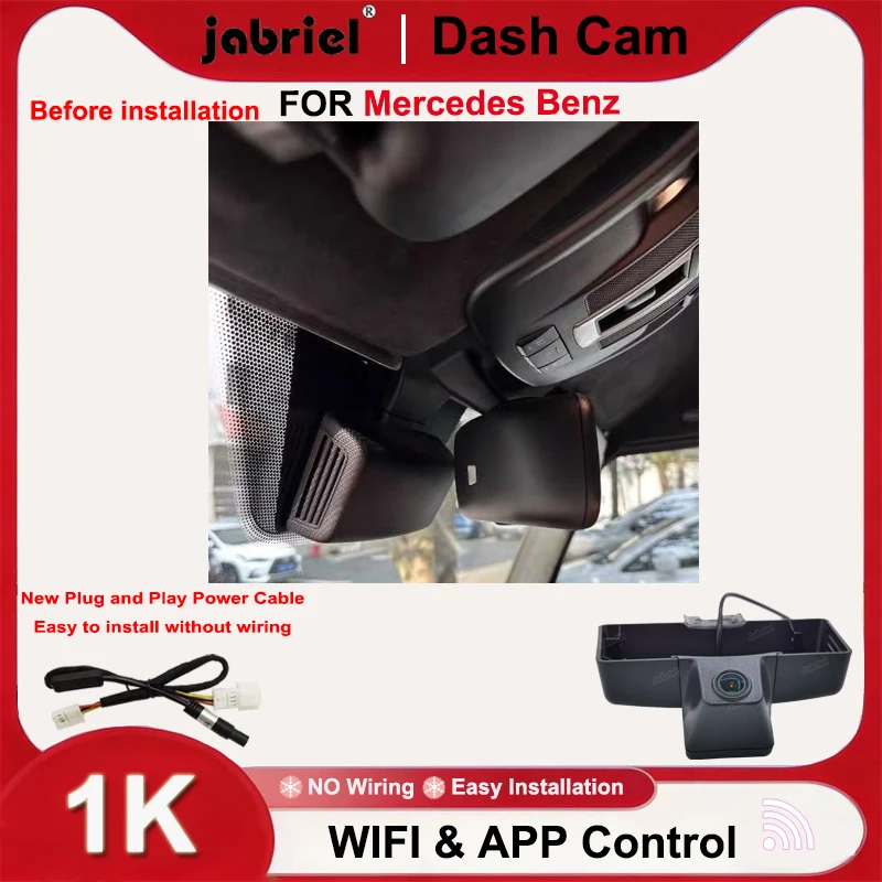 Jabriel Car DVR 1080P Wifi Dash Cam for Mercedes Benz G500 G350 G350d G55 G63 G65 for Mercedes Benz G Class w463 w463a 2007-2018