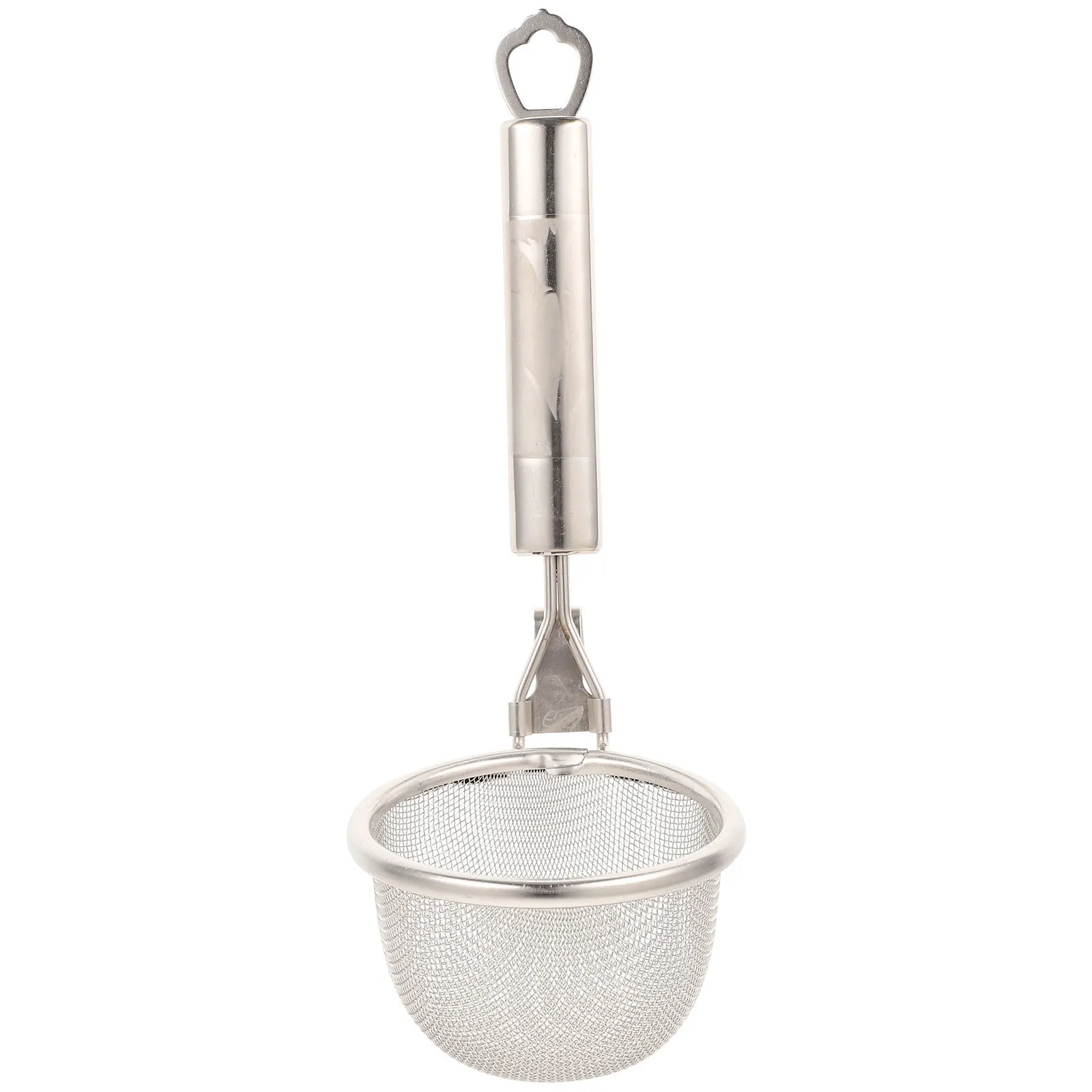 

Stainless Steel Strainer Spoon Heavy Duty Kitchen Colander For Pasta Noodles Fried Food Restaurant Home Use