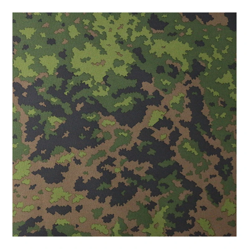 500D Nylon M05 FINNISH WOODLAND CAMO (IRR ) TACTICAL GEARS Fabric Cloth PU Coating Backpag Tactical Vest DIY