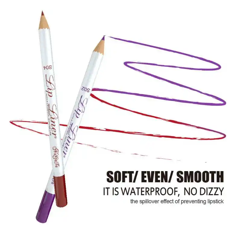 1PC Nude Velvet Matte Lipstick Długotrwała wodoodporna, nieprzywierająca pomadka do ust Cup Lip Glaze Lips Liner Pencil Woman Cosmetics