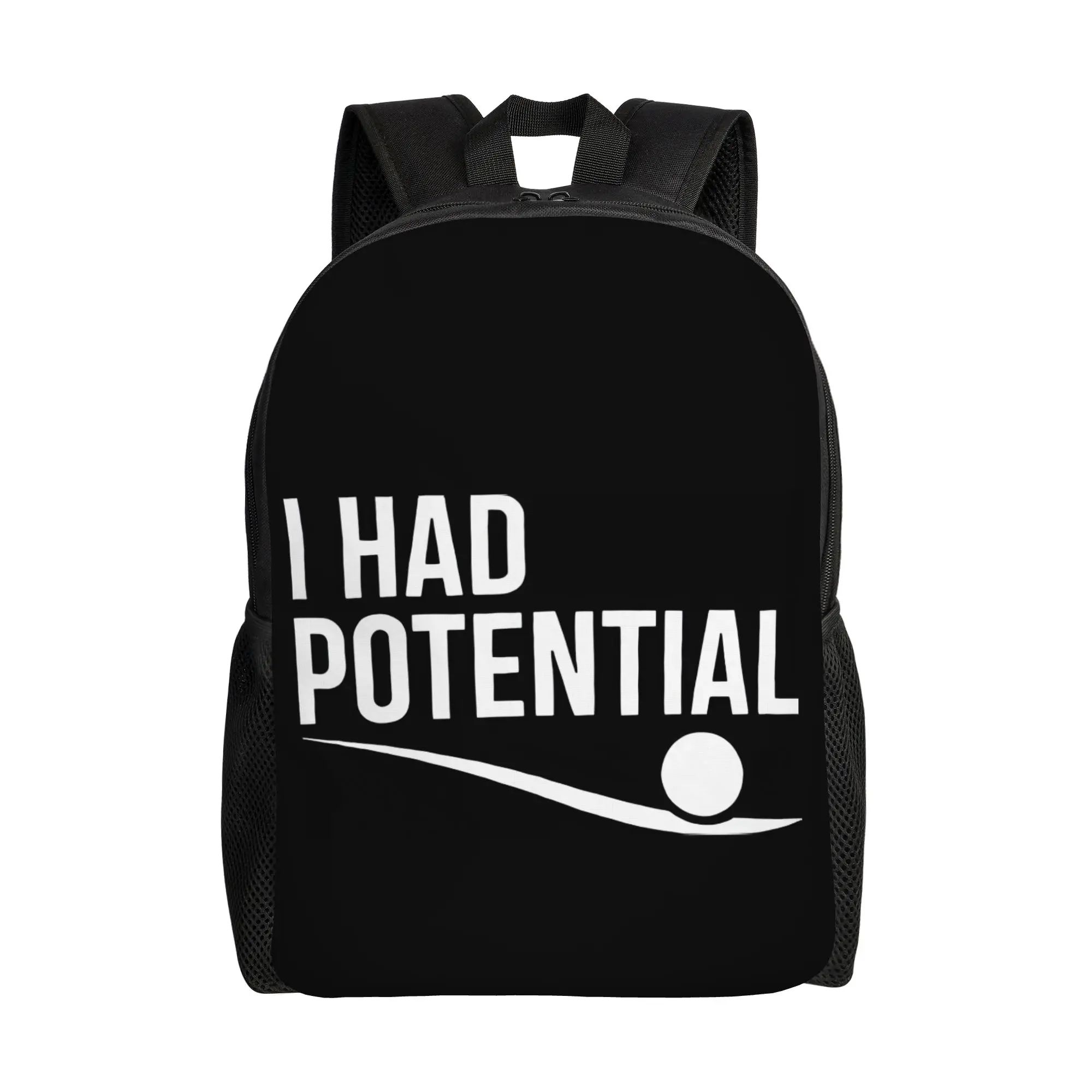 Book Pack Back to school season I Had Potential 1  Personalised Backpack