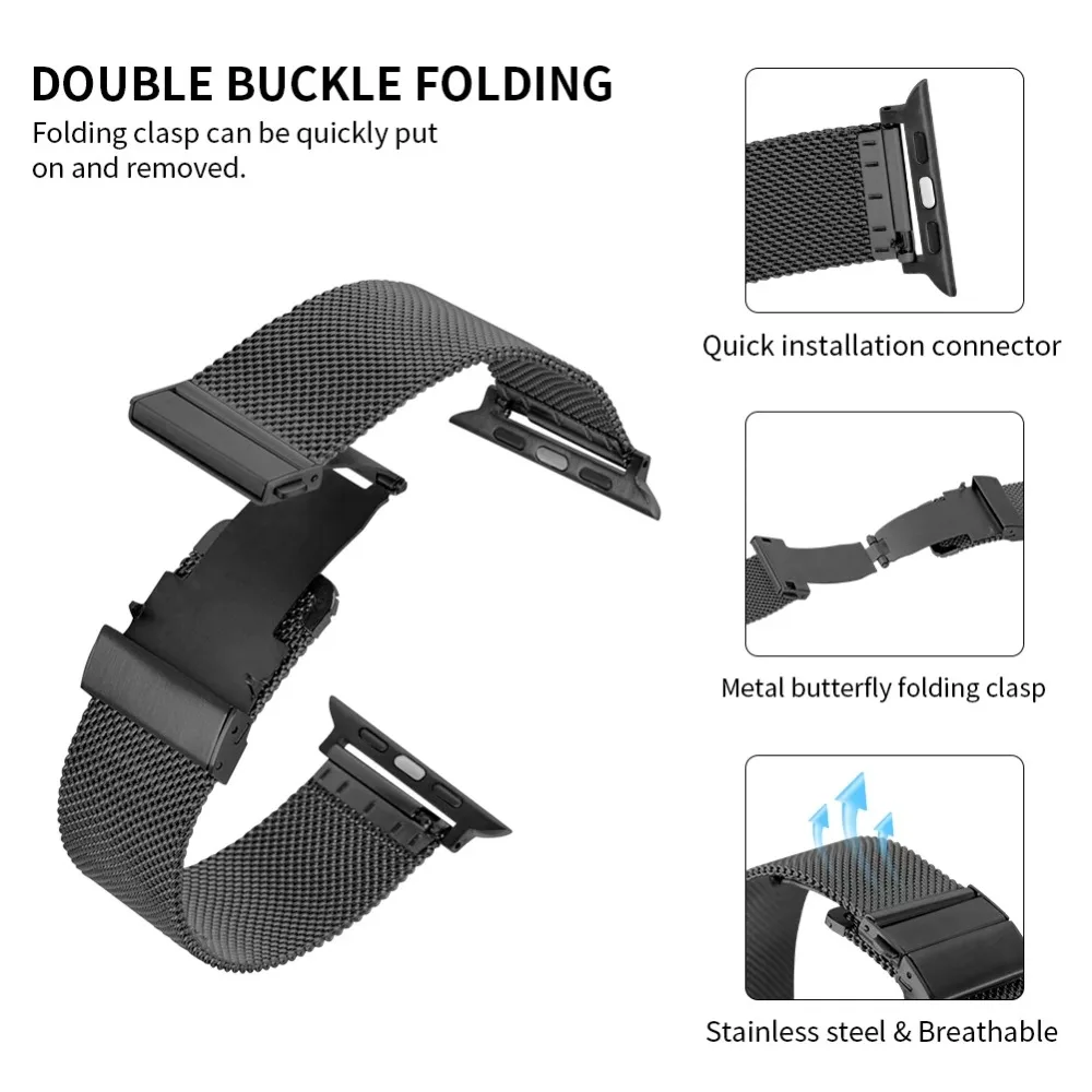 حزام معدني ميلانيزي لساعة أبل 11 10 9 8 7 46 مللي متر 45 مللي متر 42 مللي متر 41 مللي متر الترا 3 2 1 49 مللي متر ضبط الفرقة ل IWatch 6 5 4 SE3 44 مللي متر 40 مللي متر